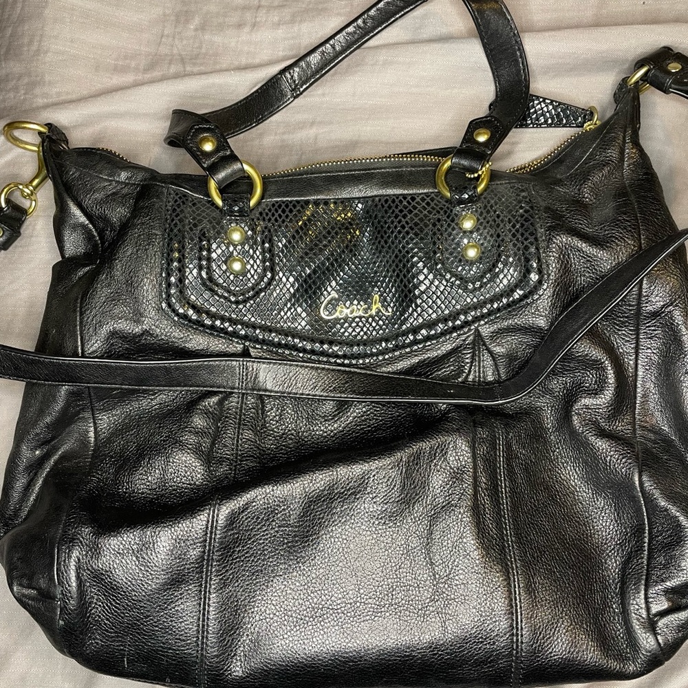 COACH Black Purse